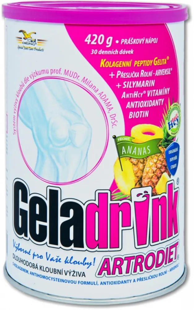 Geladrink Artrodiet práškový nápoj ananas 420g