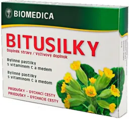 Bitusilky bylinné pastilky s medem 15+2ks