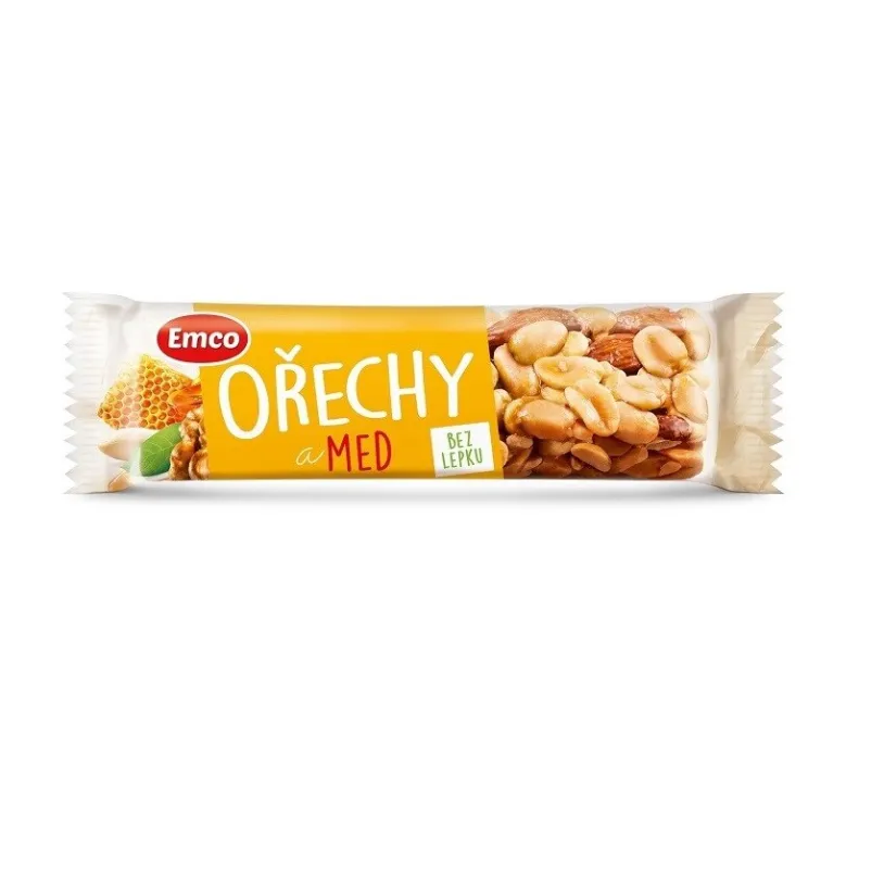 EMCO Tyčinka ořechy a med 35g