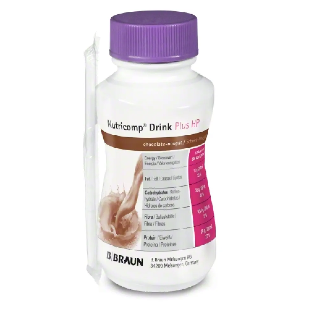 B. Braun NUTRICOMP DRINK PLUS HP ČOKO-NUGÁT