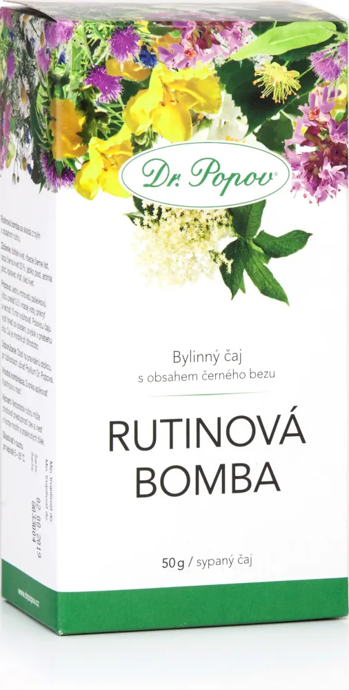 Dr.Popov Čaj Rutinová bomba 50g
