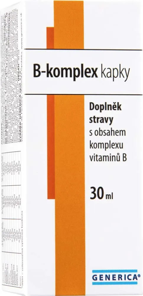B-komplex kapky 30ml Generica