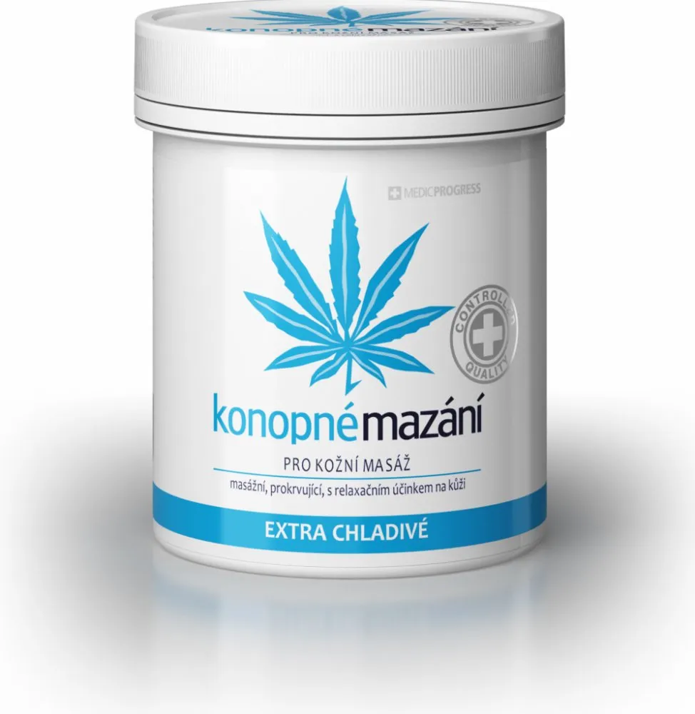 Konopné mazání Extra chladivé 250ml