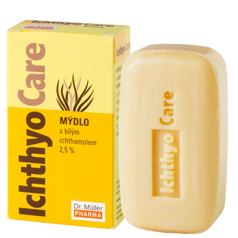 Ichthyo Care mýdlo 2.5% 90g Dr.Müller