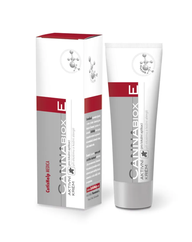 CutisHelp CANNABIOX E aktivní krém 50ml