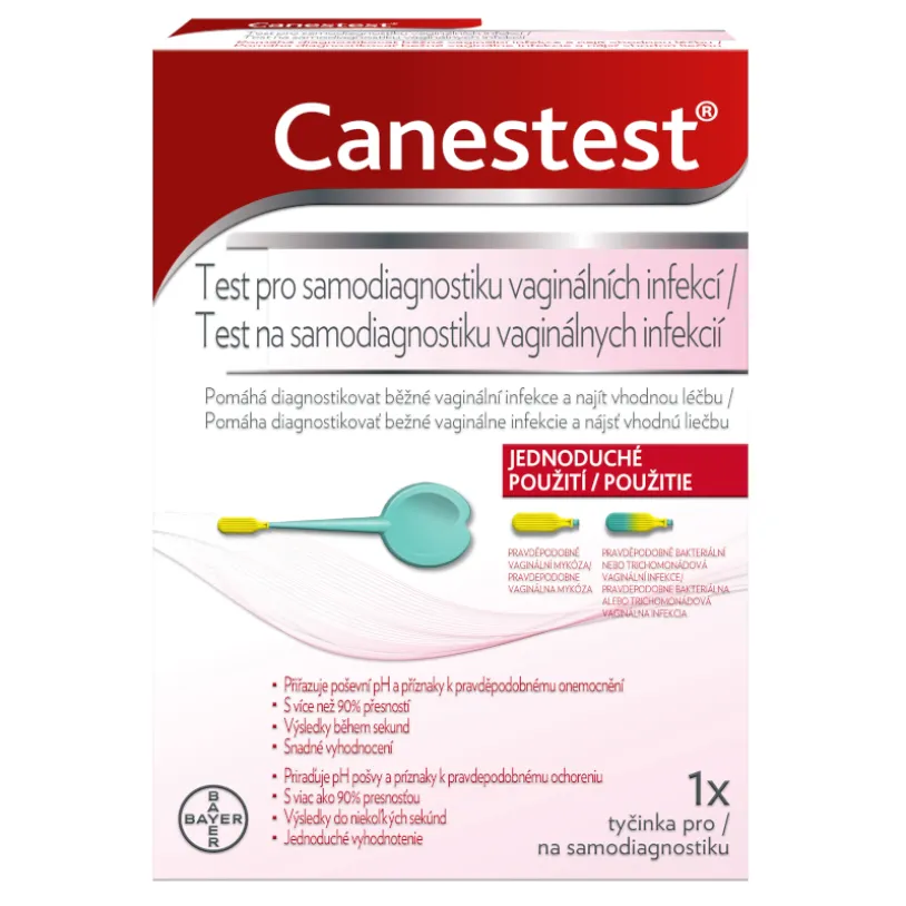 Canestest test pro samodiagnostiku vagin.infekcí