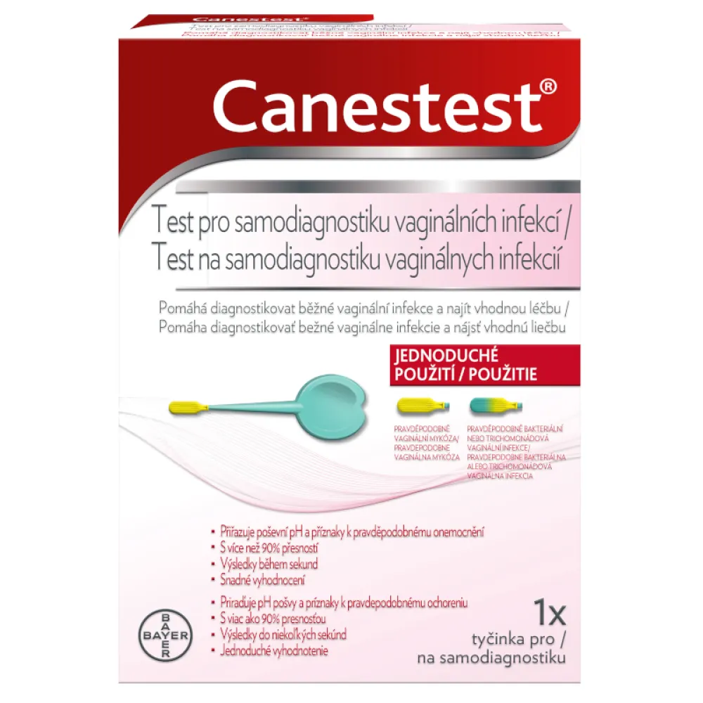 Canestest test pro samodiagnostiku vagin.infekcí