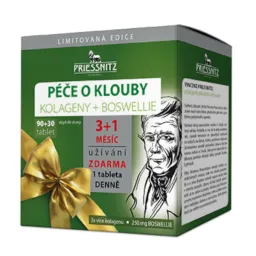 Priessnitz Kolag+Boswellie péče o klouby tbl.90+30