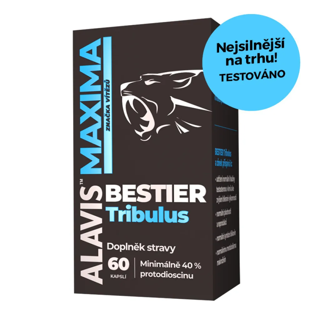 ALAVIS MAXIMA Bestier Tribulus 60 kapslí