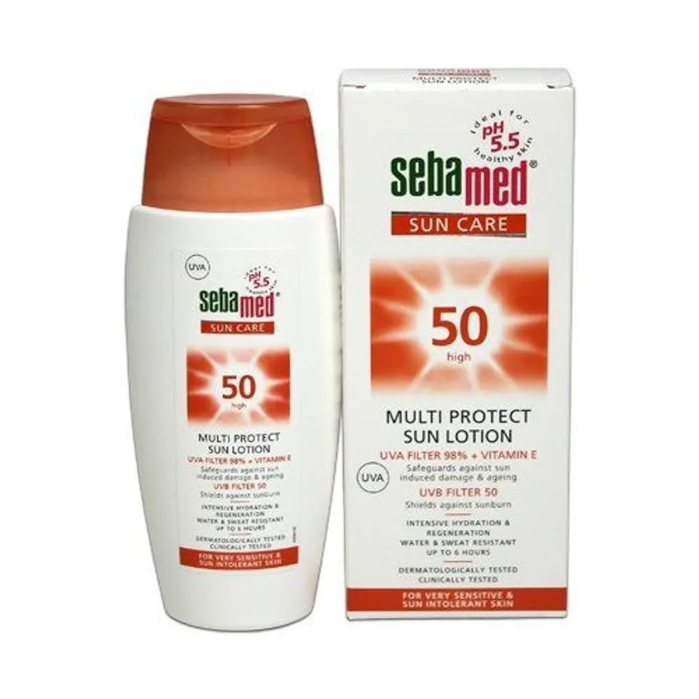 SEBAMED Opalovací mléko OF50 150ml