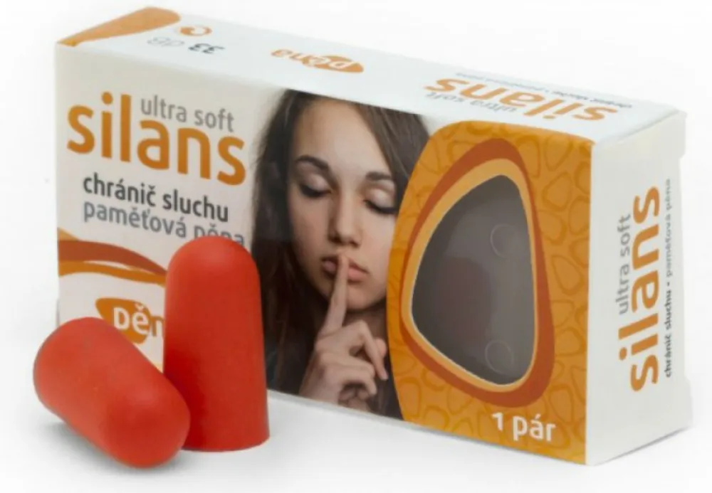 Silans ultra soft chránič sluchu STANDARD 1pár