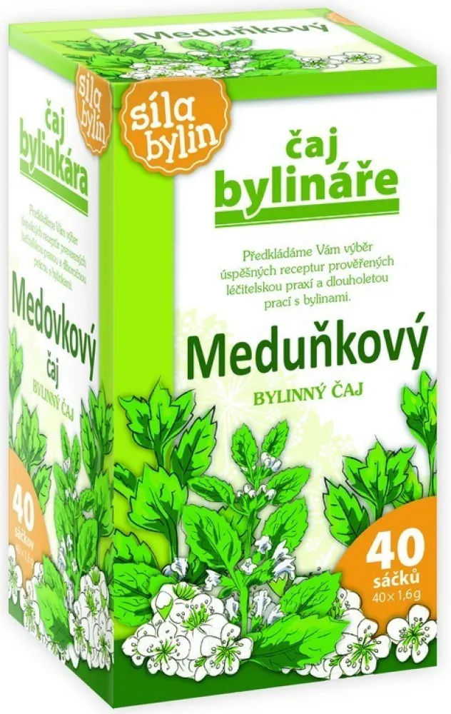 Čaj Bylináře Meduňkový 40x1.6g