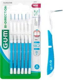 GUM mez.kart.BI-DIRECTION Modr.0.9mm 6ks G2314M6