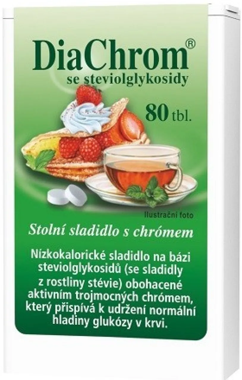 DiaChrom se steviolglykosidy tbl.80