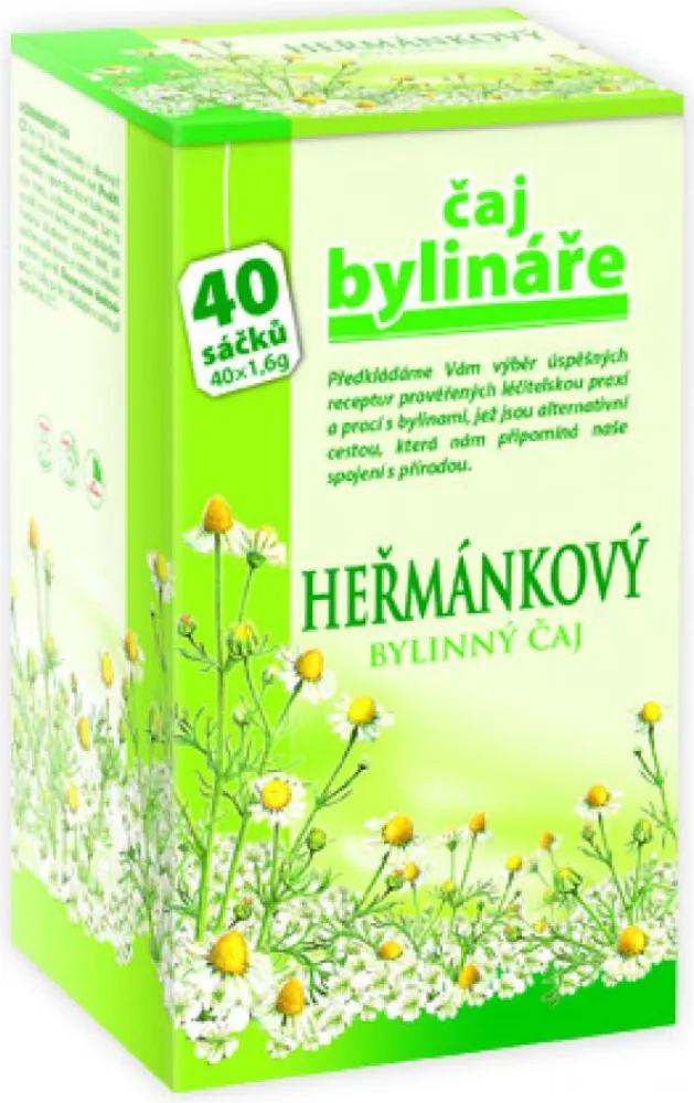Čaj Bylináře Heřmánkový 40x1.6g