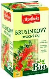 Apotheke BIO Brusinkový čaj 20x1.8g