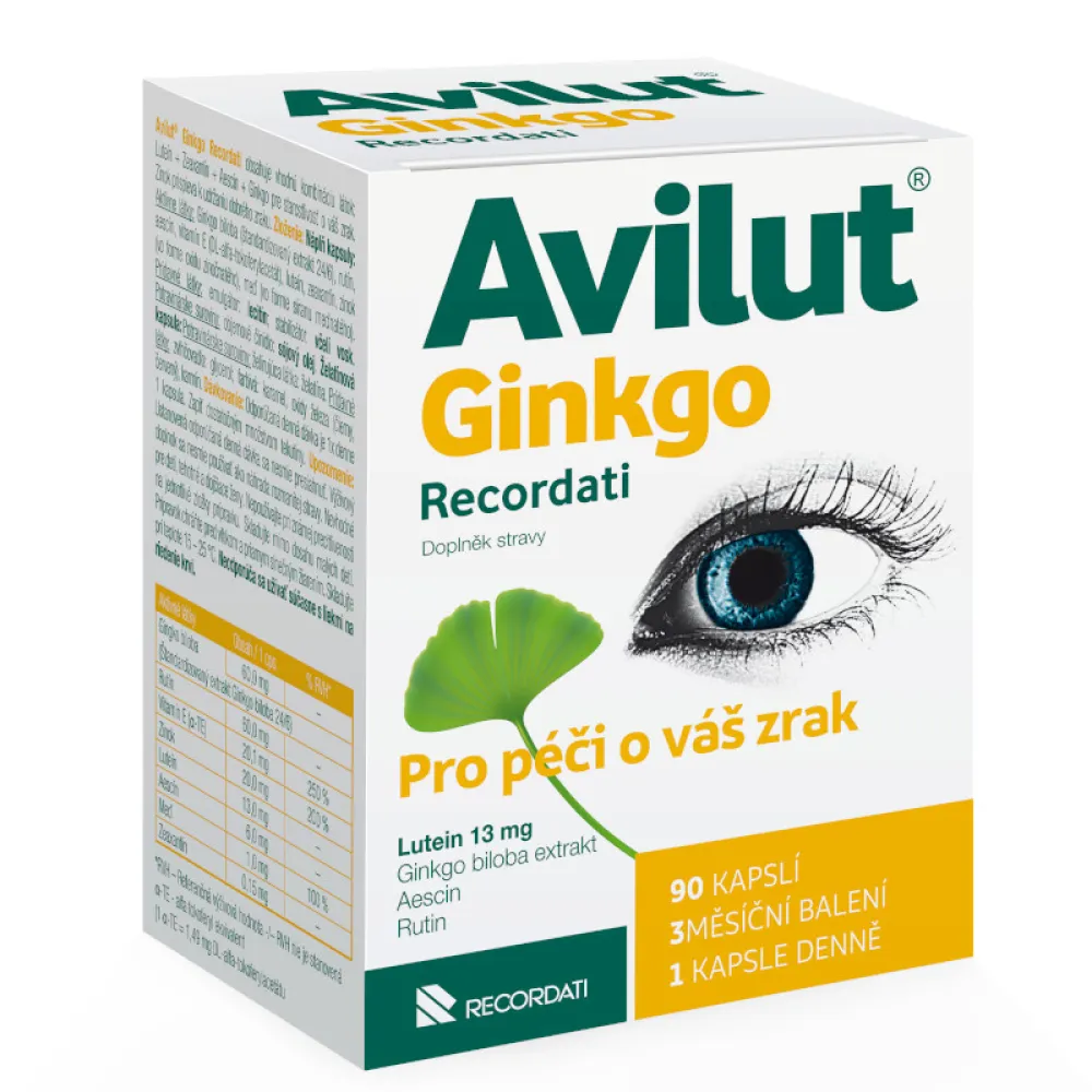 Avilut Ginkgo Recordati cps.90