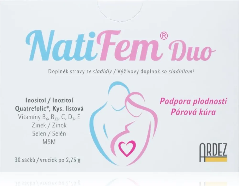 Natifem Duo doplněk stravy 30x2.75g sáčky