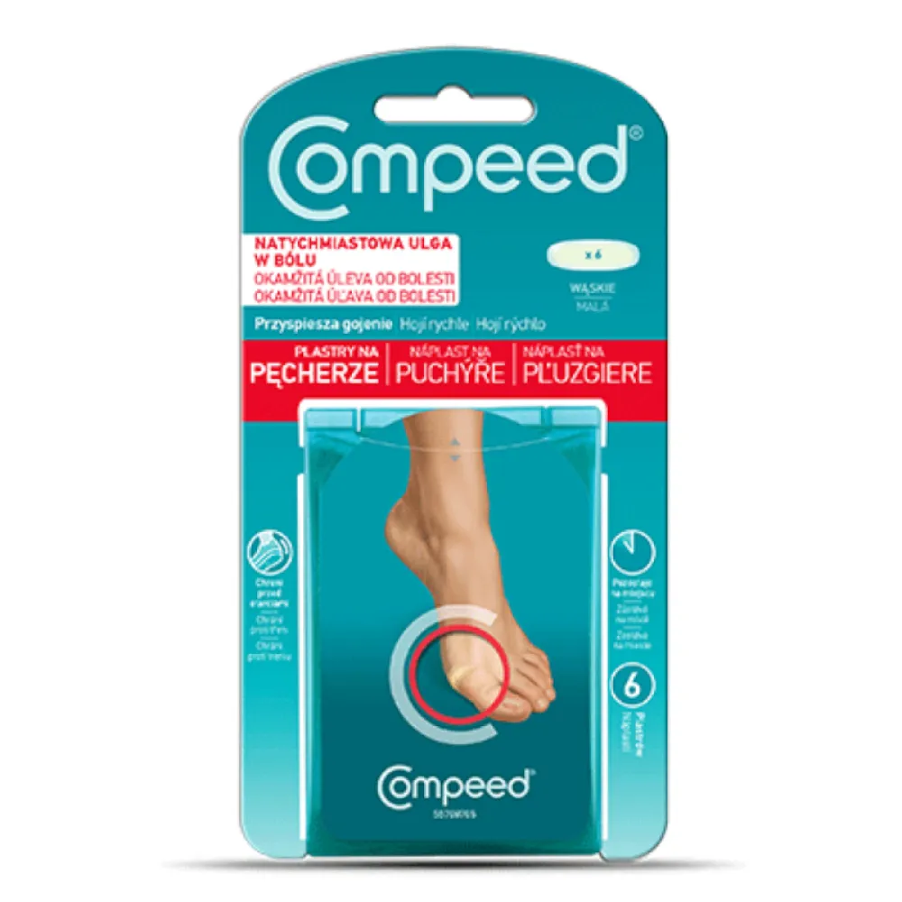 COMPEED náplast na puchýře malá 6ks