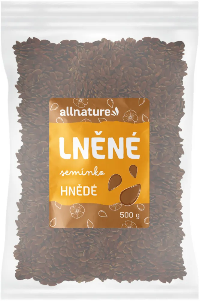 Allnature Lněné semínko hnědé 500g
