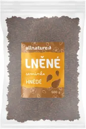 Allnature Lněné semínko hnědé 500g