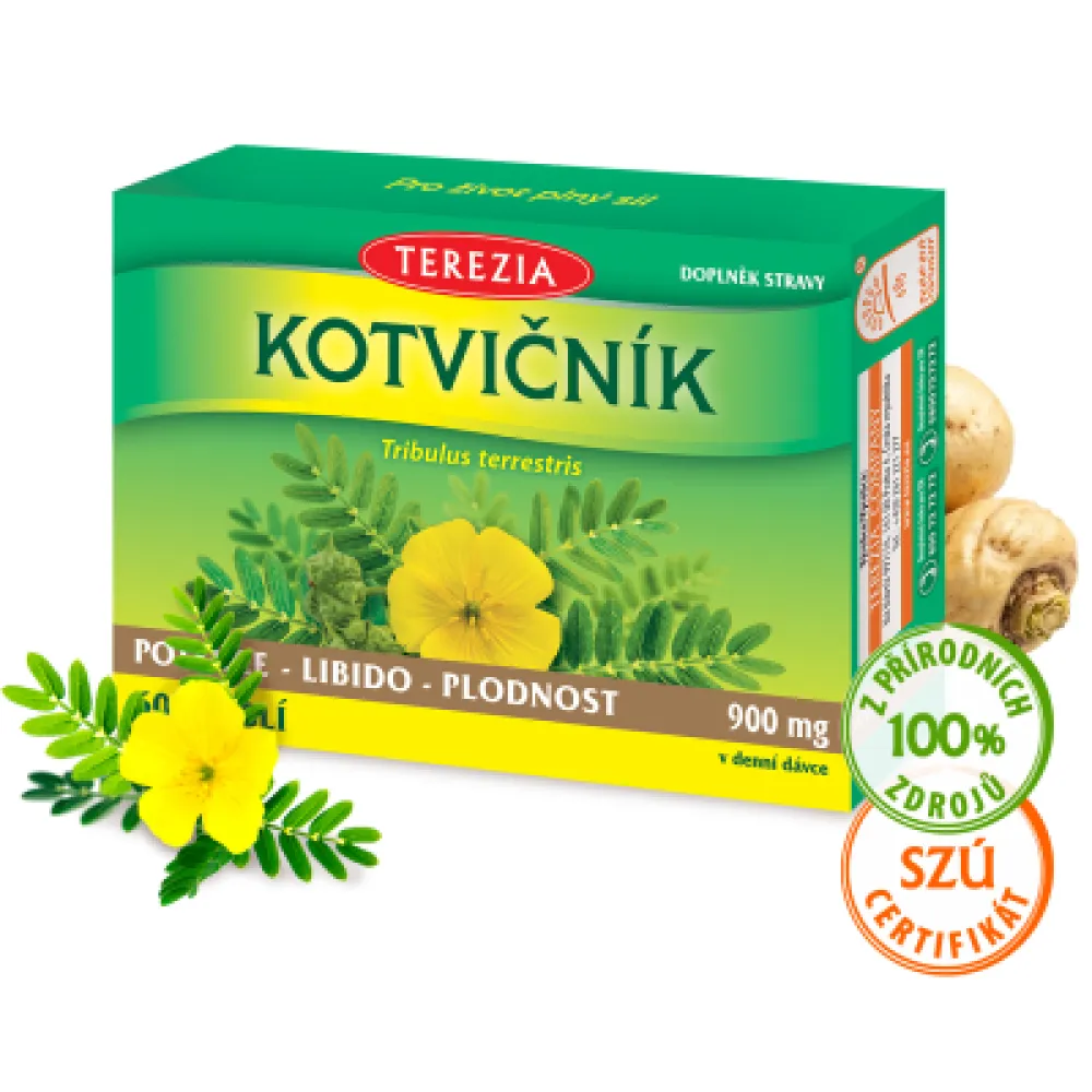 TEREZIA Kotvičník 60 kapslí
