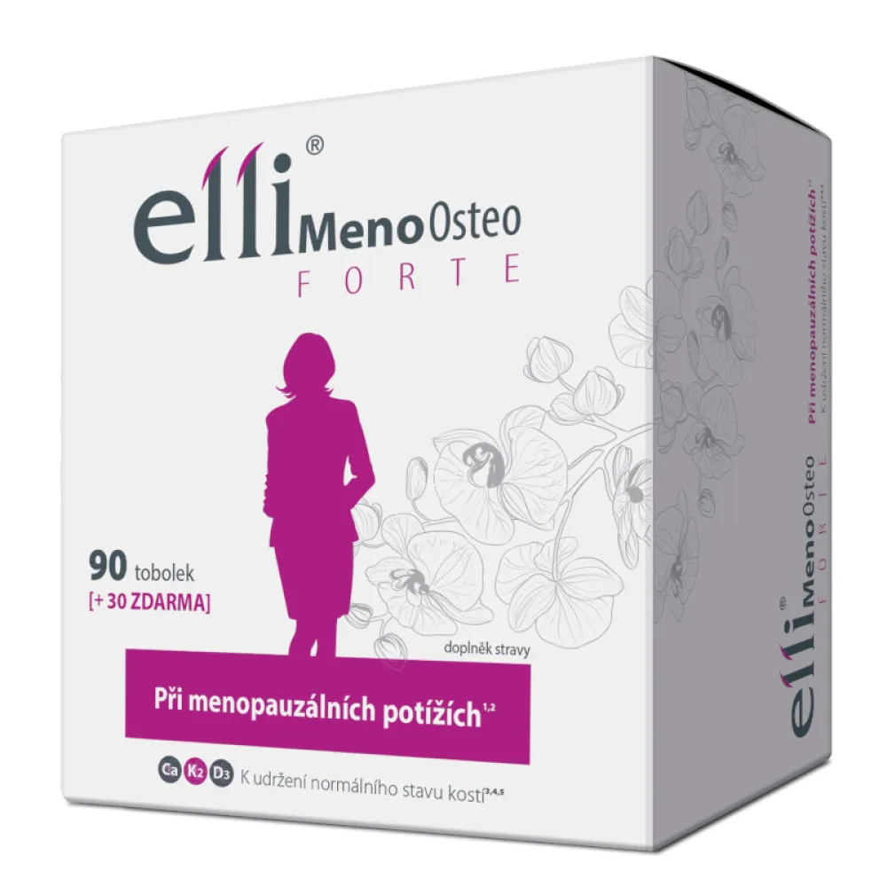 Elli MenoOsteo FORTE tob.90 +30zdarma