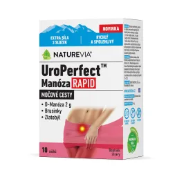 Swiss NatureVia UroPerfect Manóza rapid, 10 sáčků