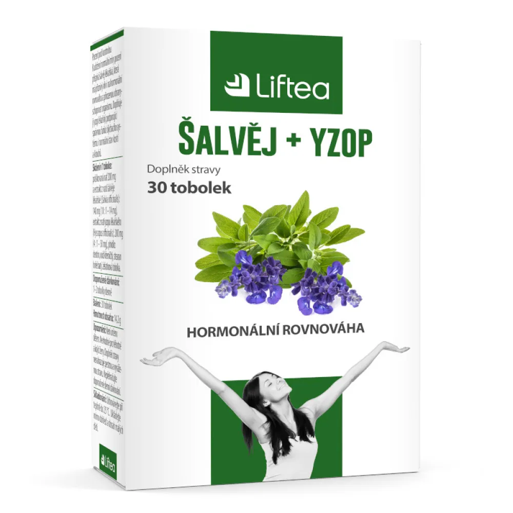 LIFTEA Šalvěj+yzop tob.30