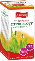 Apotheke Bylinný sirup Jitrocelový 250g