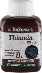 MedPharma Thiamin (vitamin B1) 50mg tbl.67