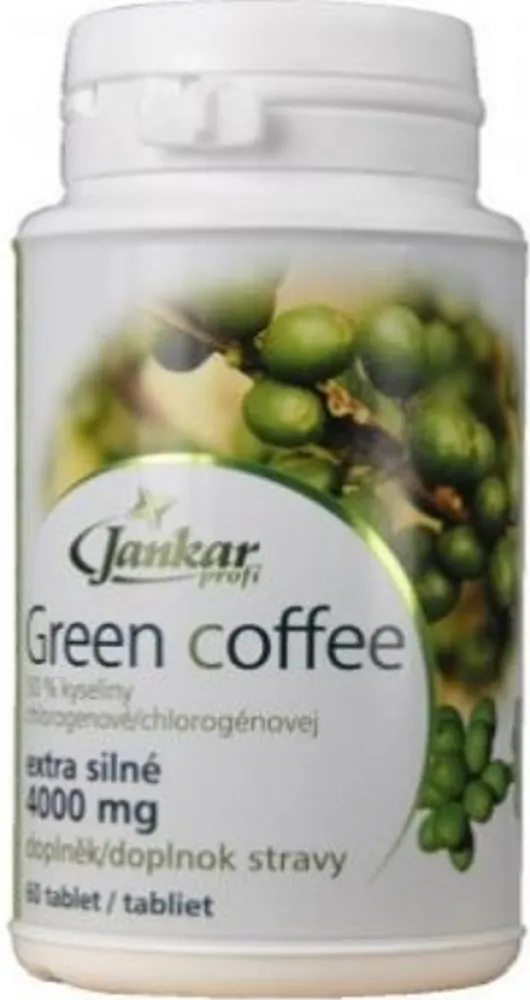 GREEN COFFEE zel.káva extra4000mg tbl.60 Dr.Bojda