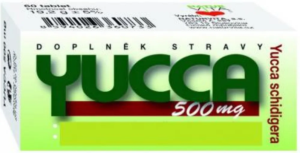 NATURVITA YUCCA 500mg tbl.60