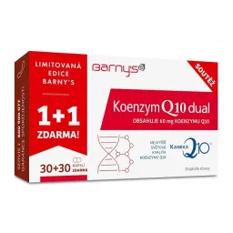 Barnys Koenzym Q10Dual 30 +30 kapslí zdarma (limitovaná edice)