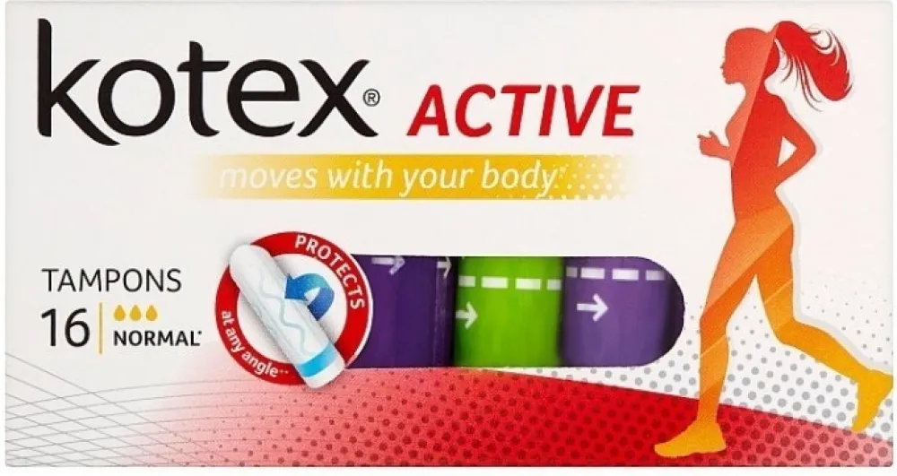 KOTEX Active tampony Normal 16ks