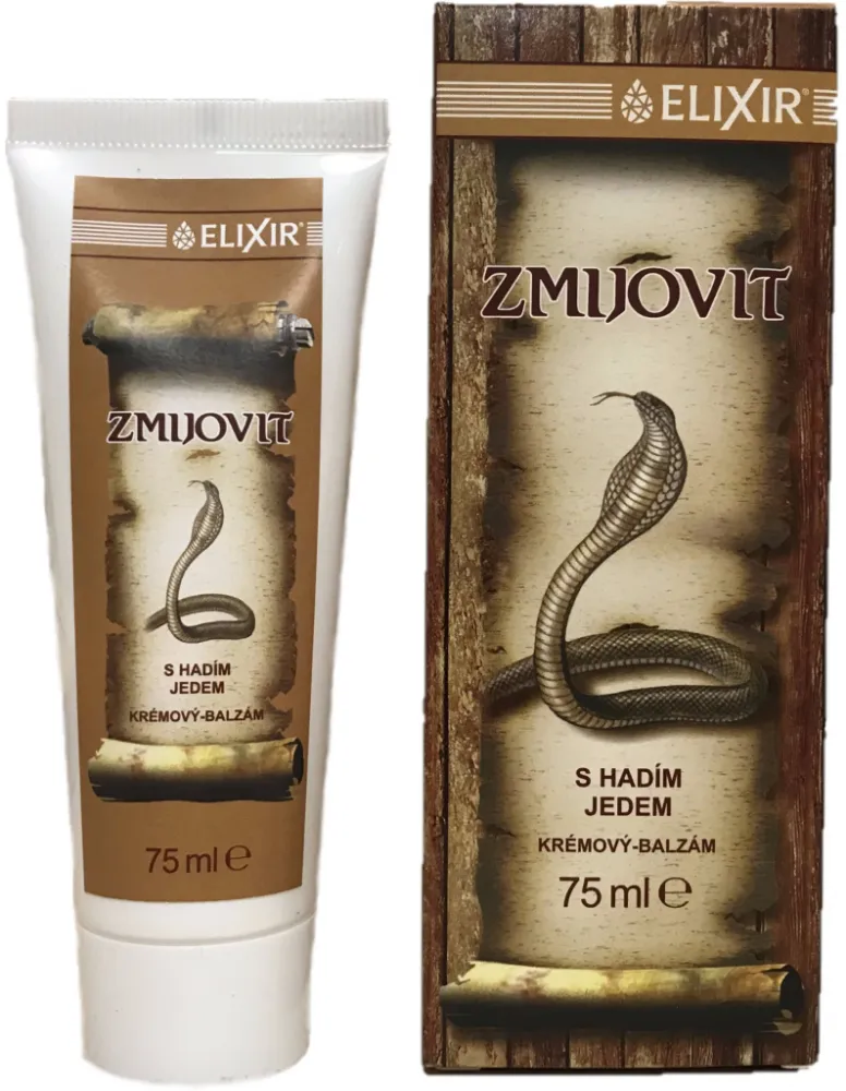 ELIXIR Zmijovit krém.balzám se zmijím jedem 75ml