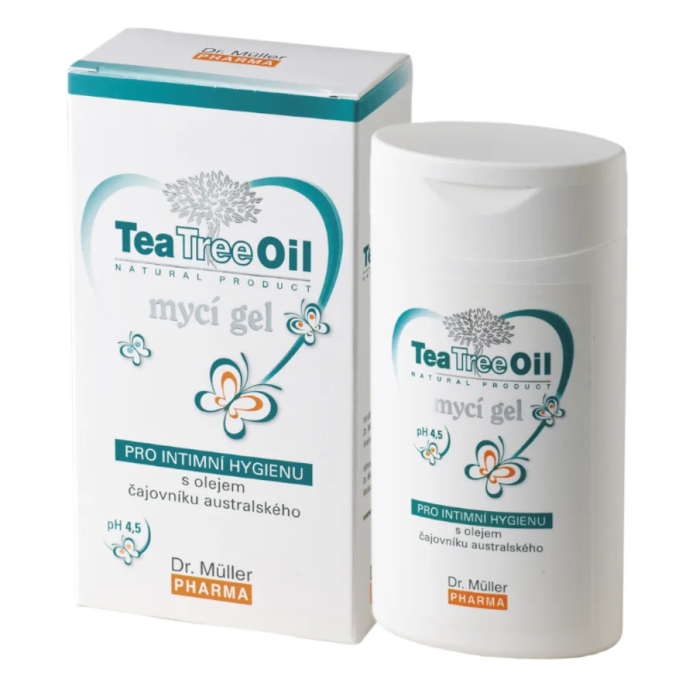 Tea Tree Oil mycí gel pro intimní hygienu 200ml