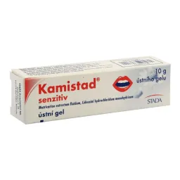 Kamistad Senzitiv 185mg/g+20mg/g orm.gel.1x10g