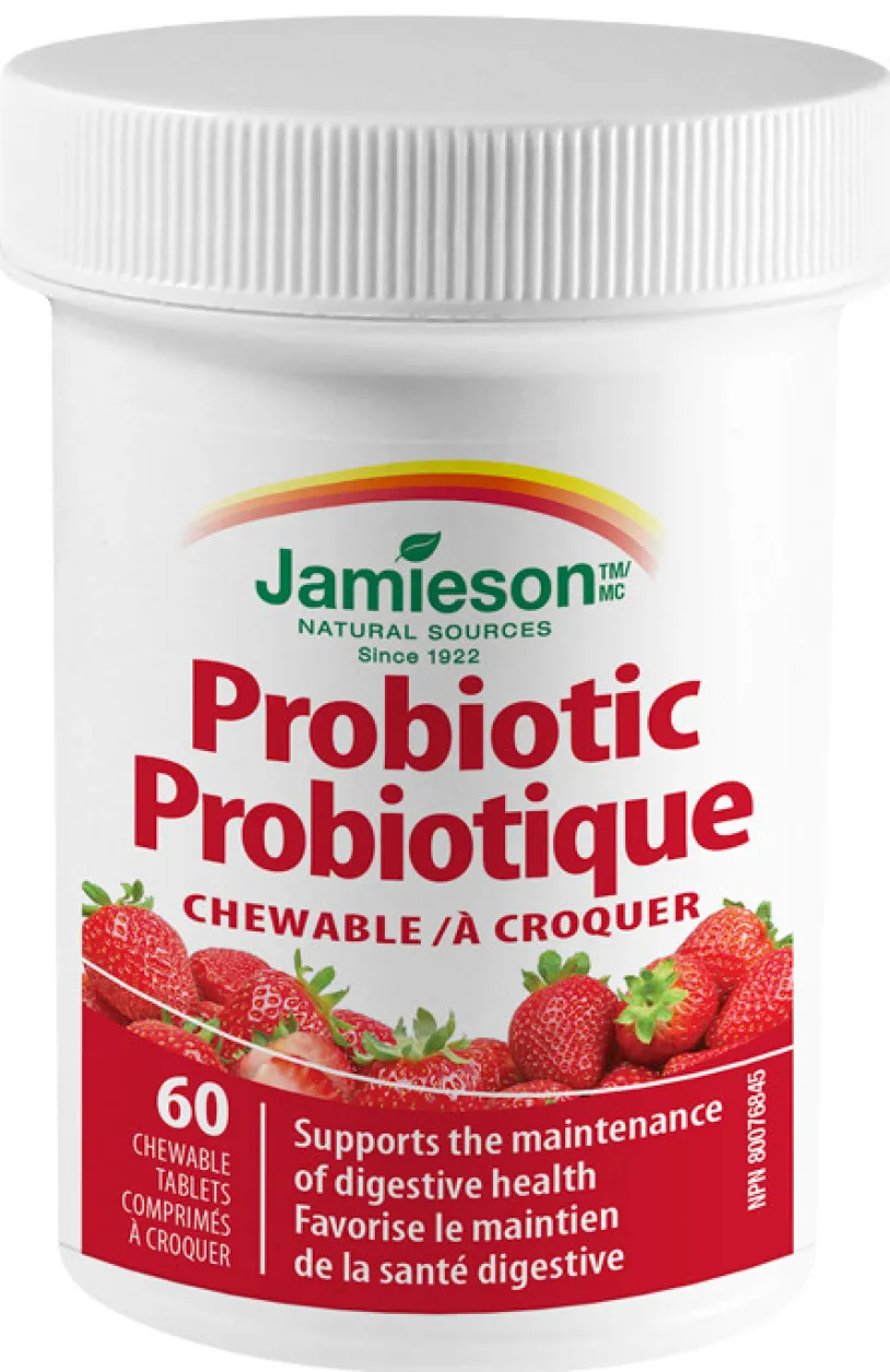 JAMIESON Probiotic jahoda tbl.60