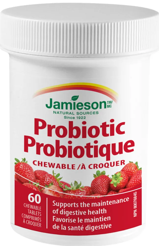 JAMIESON Probiotic jahoda tbl.60