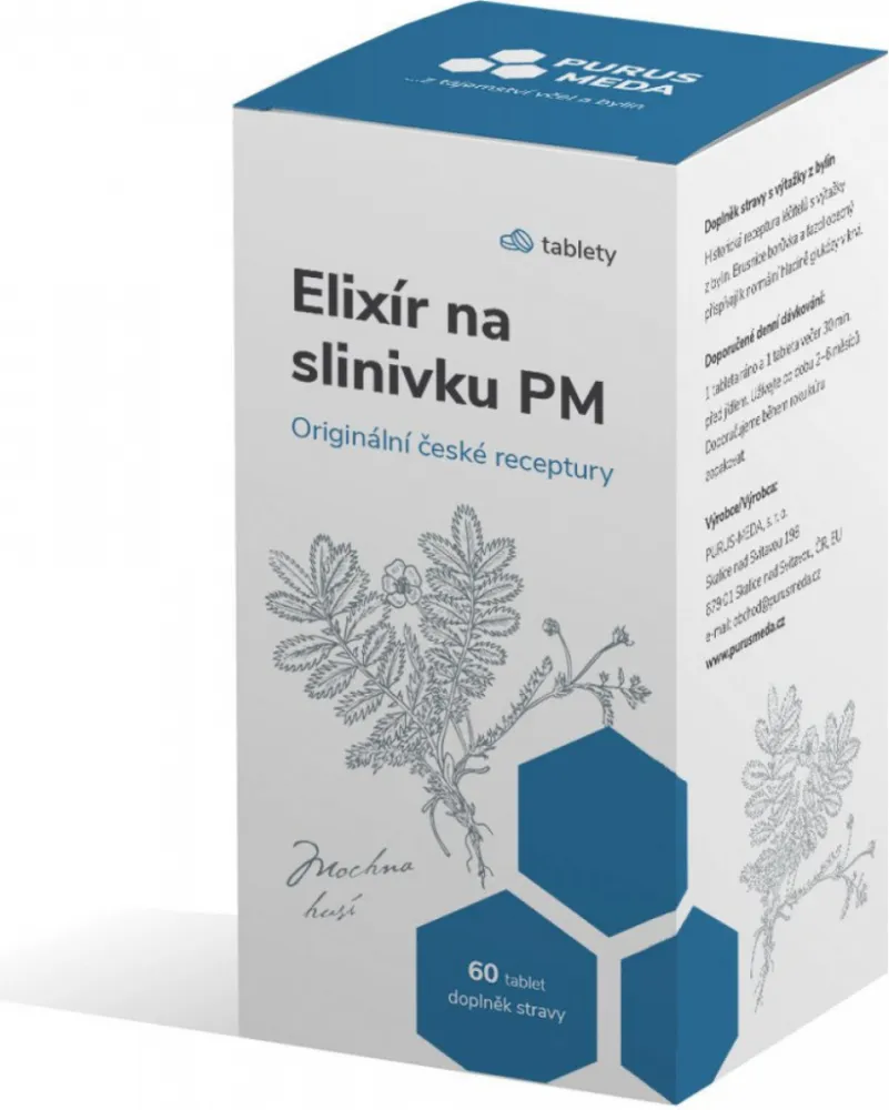 Elixír na slinivku PM tbl.60