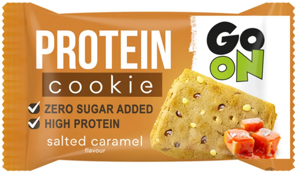 GO ON Proteinová sušenka slaný karamel 50g