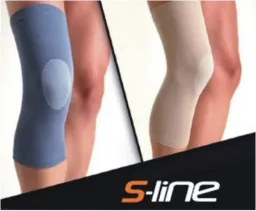 MAXIS S-line kompresní návlek koleno vel.3 šedá