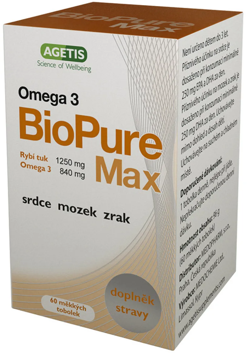 BioPure Max 60 měkkých tobolek
