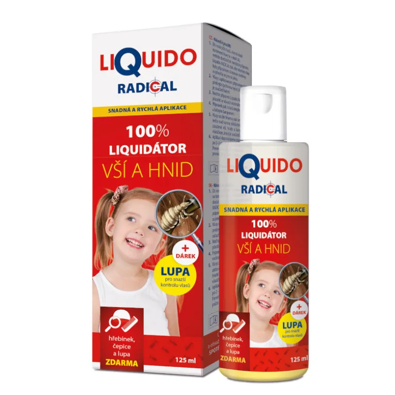 LiQuido Radical šampon na vši 125ml