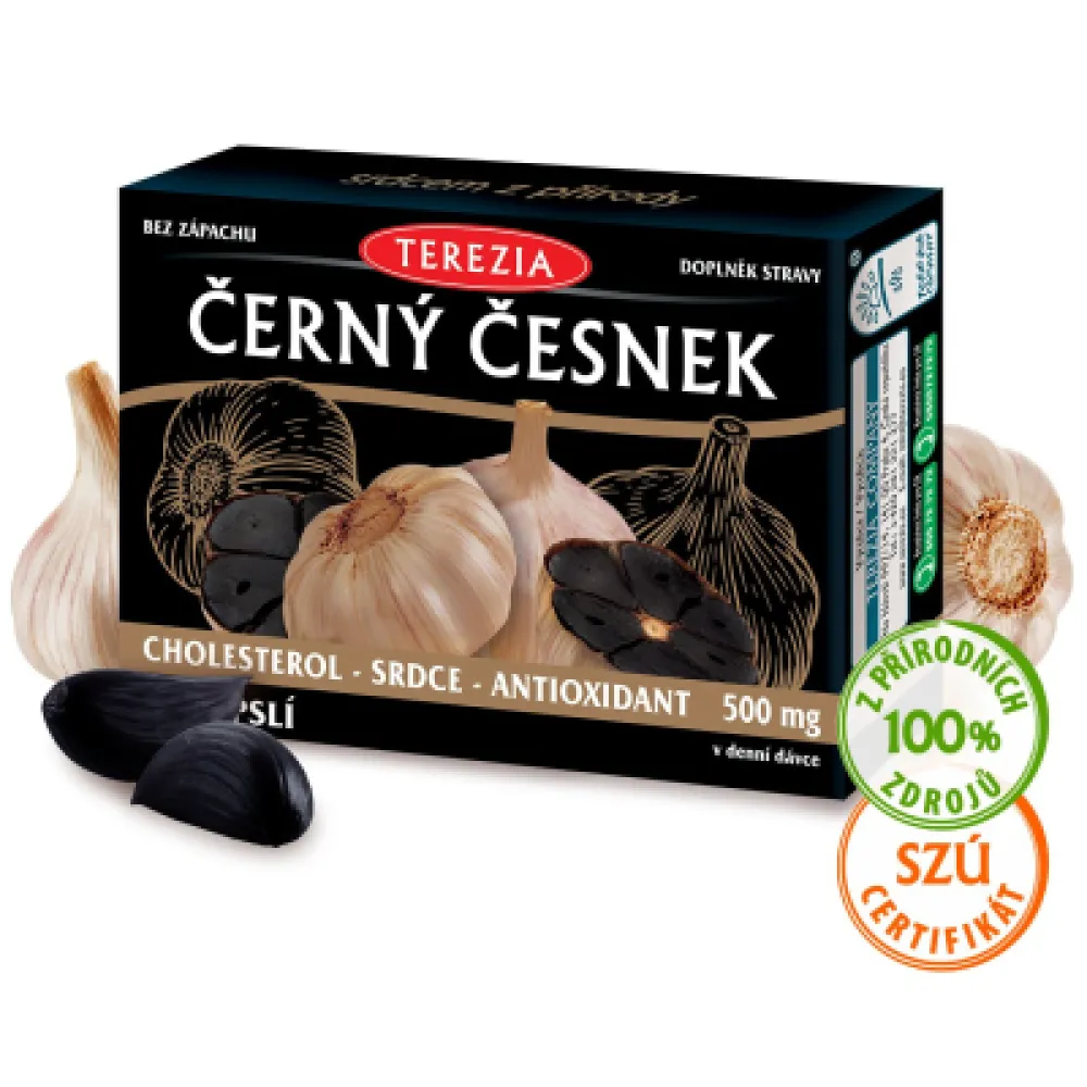 TEREZIA Černý česnek 30 kapslí