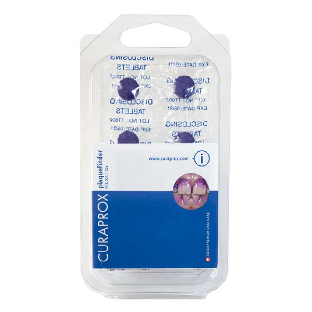 CURAPROX PCA 223 tablety na indikaci plaku 12ks