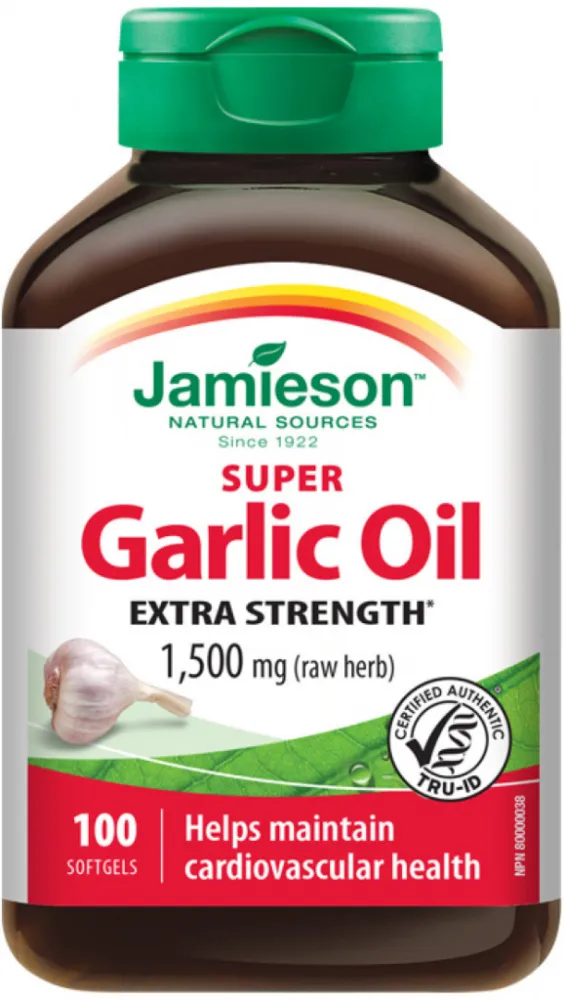 JAMIESON Super česnek 1500mg cps.100