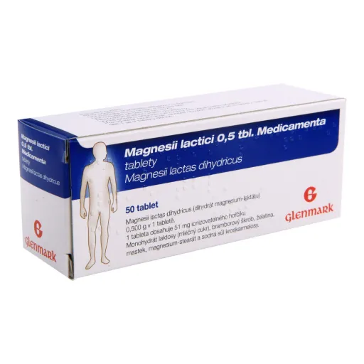 Magnesii Lactici 0.5 tbl.Medicam.0.5g tbl.nob.50