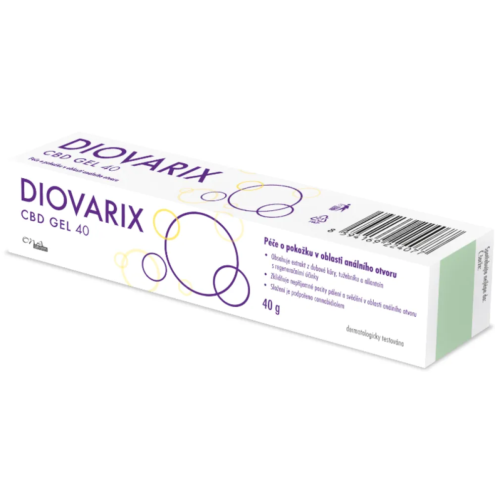 Diovarix CBD gel 40g